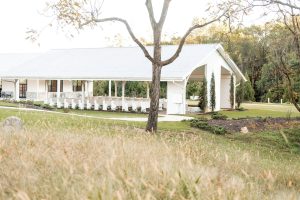 White wedding chapel at the north Georgia wedding venue The Greystone Estate